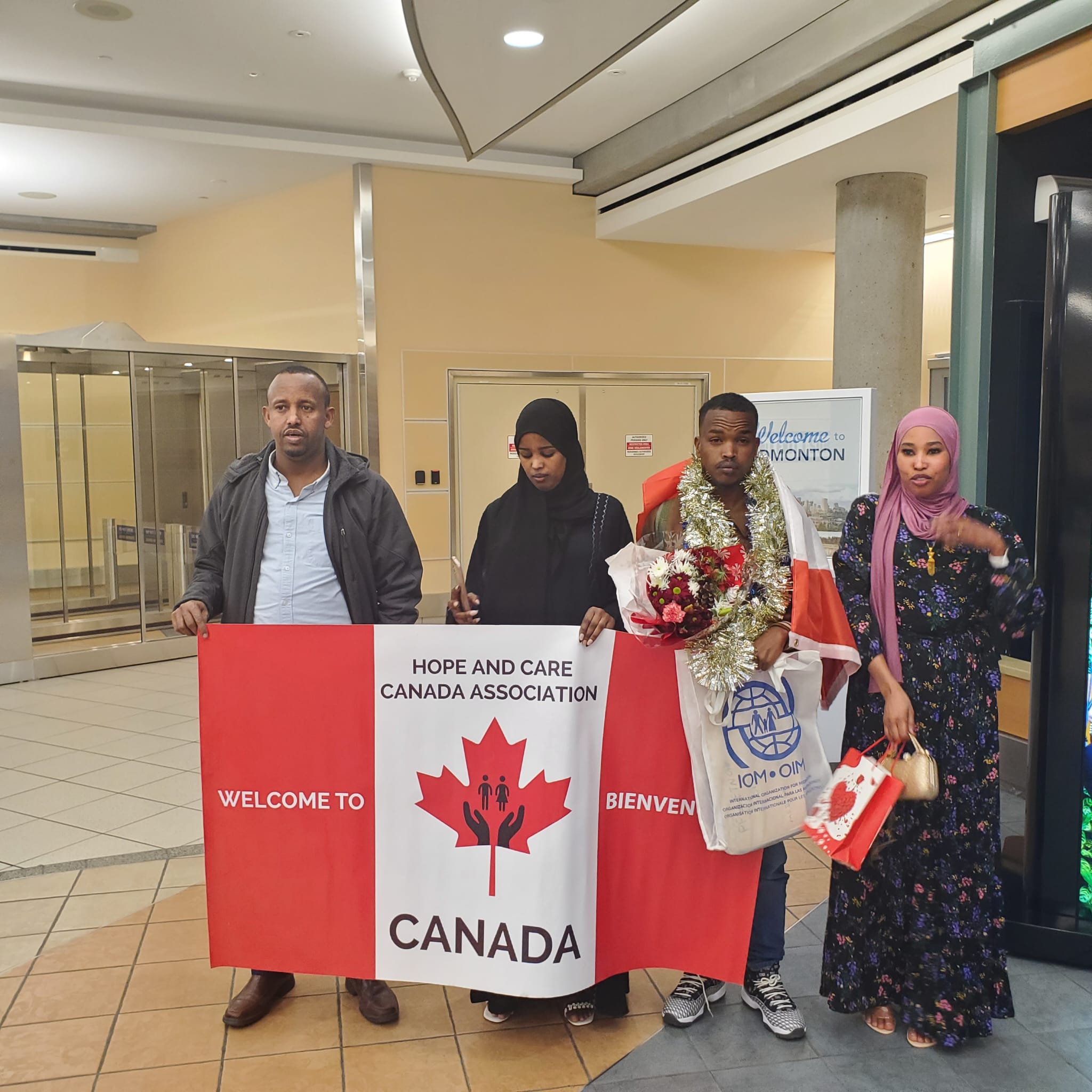 Receiving refugee arrivals